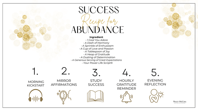 Daily Success Recipe for Abundance